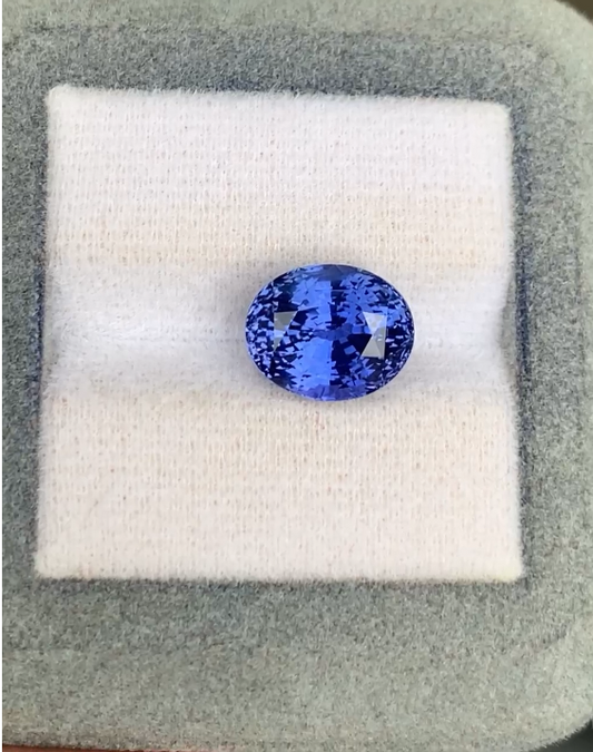Saphir bleu du Sri Lanka