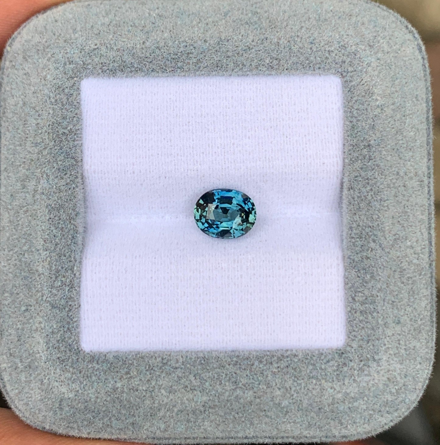 Saphir Teal · 1,56ct