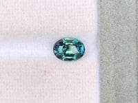 Saphir Teal de 2.03ct ovale