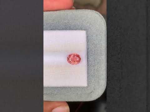saphir Padparadscha de Madagascar