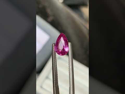 Saphir rose de Madagascar