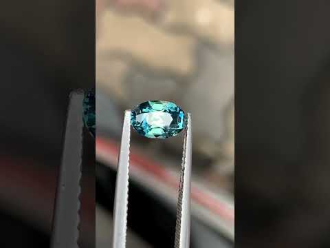 Saphir Teal de Madagascar